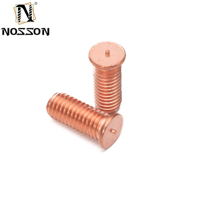 Precio asequible M4 M5 M6 M8 M10 tornillo de soldadura CD puntas de soldadura industria acabado de plata para todos los materiales hechos de acero inoxidable