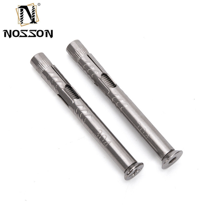 Acero plateado galvanizado manguera de hierro de anclaje contrafundido Cerrojo de cabeza con tuerca 4.8 8.8 10.9 12.9 grado Sistema de medición INCH