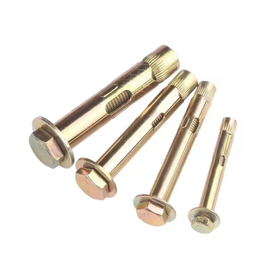 700 Capacidad Azul Blanco Plata Zinc Revestido Tipo de tornillo de Expansión de hierro Metal pernos de anclaje Cuña de anclaje Dyna perno en stock