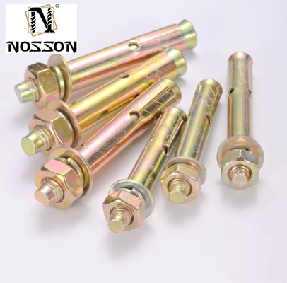 700 Capacidad Azul Blanco Plata Zinc Revestido Tipo de tornillo de Expansión de hierro Metal pernos de anclaje Cuña de anclaje Dyna perno en stock