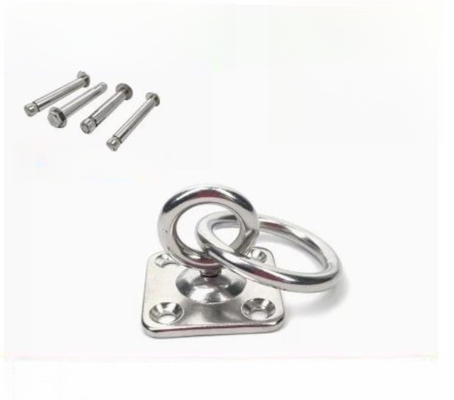 Sistema de medición métrico Acero 304 Acero inoxidable gancho de rodamiento en forma de U Anillo de elevación gancho para elevación pesada M14