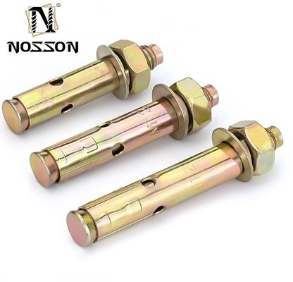 Clase ISO 4.8 8.8 10.9 12.9 Tipo de manga de acero inoxidable de expansión de pernos de anclaje Dyna perno para acero al carbono Sistema INCH