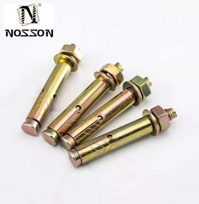 Clase ISO 4.8 8.8 10.9 12.9 Tipo de manga de acero inoxidable de expansión de pernos de anclaje Dyna perno para acero al carbono Sistema INCH