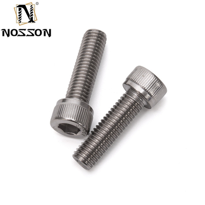 Disponible Métrico A2 A4 304 316 Din 912 Allen tornillo M1.6 M2 M2.5 M3 M4 M5 M6 M7 M8 M9 Hex Socket Head Cap Hexagonal interior tornillos