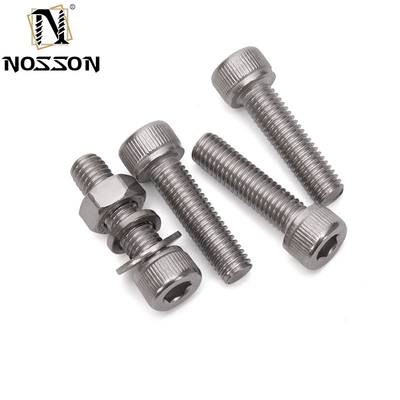 Disponible Métrico A2 A4 304 316 Din 912 Allen tornillo M1.6 M2 M2.5 M3 M4 M5 M6 M7 M8 M9 Hex Socket Head Cap Hexagonal interior tornillos