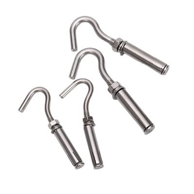 Finished negro M8 M18 acero inoxidable SS304 SS316 A2 A4 J Tipo de perno de anclaje para aplicaciones industriales y de construcción