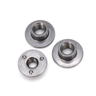 Sistema de medición métrico Estándar ISO 304 de acero inoxidable M3 M4 M5 M6 M8 M10 Din 546 Nueces redondas con agujero para industrial