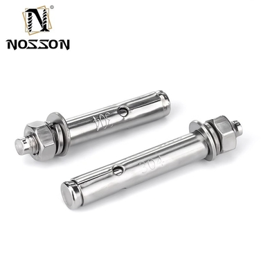 Diámetro 1/2 pulgadas de acero inoxidable marrón SS304 SS316 Cerrojo de anclaje de cuña con 700 Capacidad Directamente distribuida