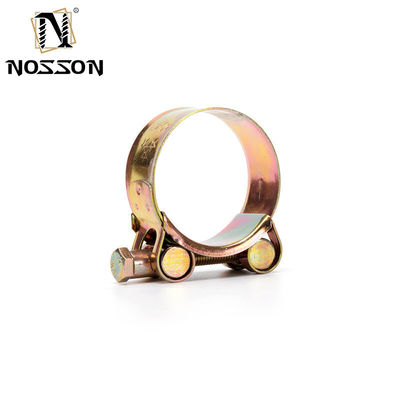 Sistema de medición métrica abrazadera de trabajo pesado abrazadera de manguera T-Bolt La solución definitiva para su manguera de silicona hidráulica