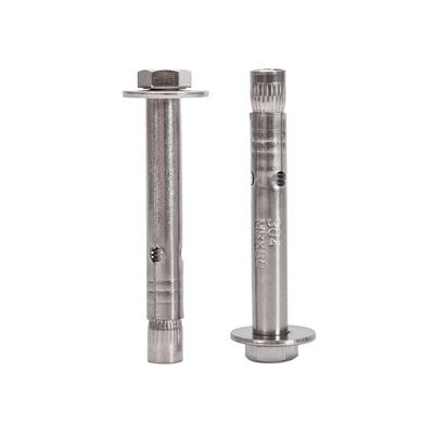 700 Capacidad M8 M10 M12 Grado 8.8 GS Cabeza hexagonal de acero galvanizado Antiskid Sleeve Anchor