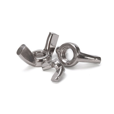 Sistema de medición métrico DIN315 M3 M4 M5 M6 M8 Nueces de ala hechas de material de acero aleado competitivo para la industria minorista