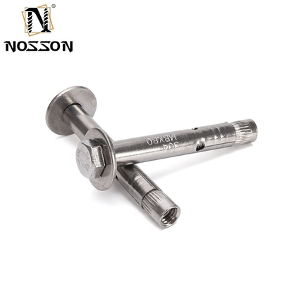 Acero inoxidable cabeza hexagonal de hormigón perno de anclaje M6M8M10M12 Capacidad 700 Diámetro azul 5/16IN TiCN