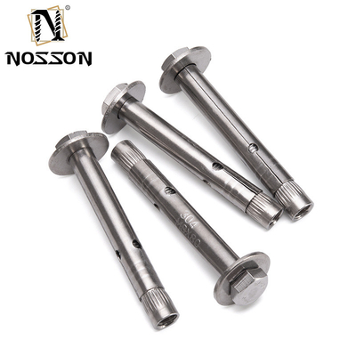Acero inoxidable cabeza hexagonal de hormigón perno de anclaje M6M8M10M12 Capacidad 700 Diámetro azul 5/16IN TiCN