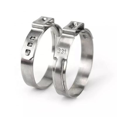 ToWin's Healthcare Clamps de servicio pesado Boltas de tipo americano Tipo de 1 oreja Clamps individuales con collar de acero inoxidable Clamps de tubería