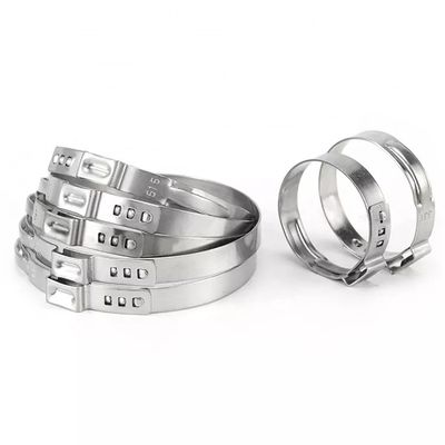 ToWin's Healthcare Clamps de servicio pesado Boltas de tipo americano Tipo de 1 oreja Clamps individuales con collar de acero inoxidable Clamps de tubería