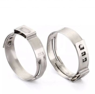 ToWin's Healthcare Clamps de servicio pesado Boltas de tipo americano Tipo de 1 oreja Clamps individuales con collar de acero inoxidable Clamps de tubería