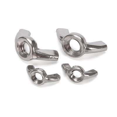 Acero inoxidable 304/316 Frutos secos de mariposa con acabado galvanizado Sistema de medición métrico estándar JIS Durable