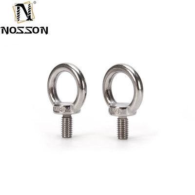 Anillo de elevación marítima, tornillo, bucle, ojo de acero, perno M6 M8 M10 con sistema de medición DIN estándar e INCH