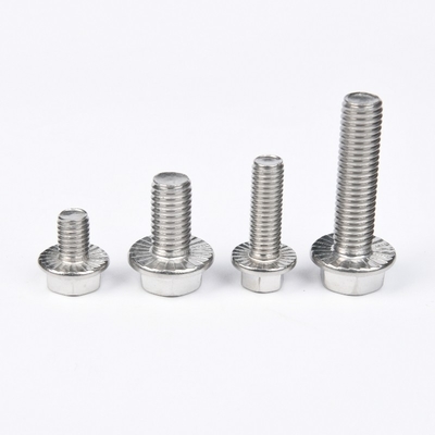 Los pernos de carrocería de acero inoxidable Zinc Final Super Duplex SAF2205 2507 A286 Phillips Drive Hex Head Flange Cerrojo DIN6921