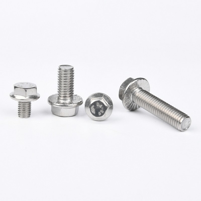 Los pernos de carrocería de acero inoxidable Zinc Final Super Duplex SAF2205 2507 A286 Phillips Drive Hex Head Flange Cerrojo DIN6921