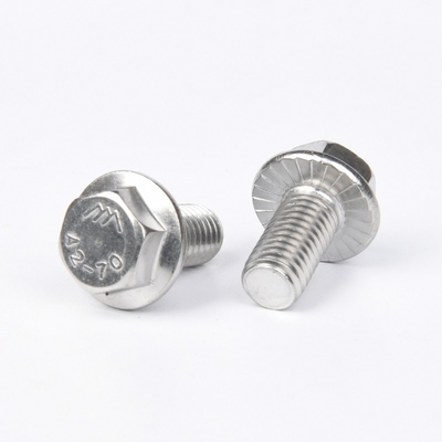 Los pernos de carrocería de acero inoxidable Zinc Final Super Duplex SAF2205 2507 A286 Phillips Drive Hex Head Flange Cerrojo DIN6921