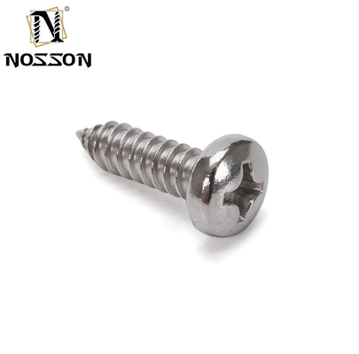 Sistema métrico de medición de acero inoxidable 304 blanco 4x20 mm tornillos de cartón de chispa zincado para el montaje de muebles en la norma GB