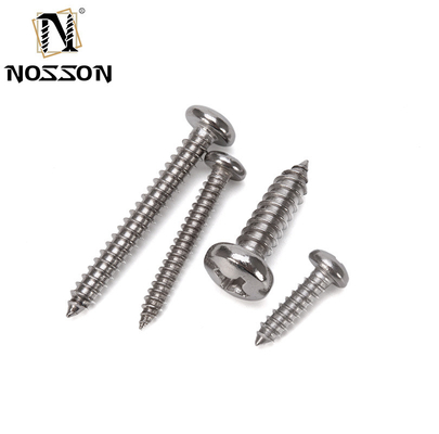 Sistema métrico de medición de acero inoxidable 304 blanco 4x20 mm tornillos de cartón de chispa zincado para el montaje de muebles en la norma GB