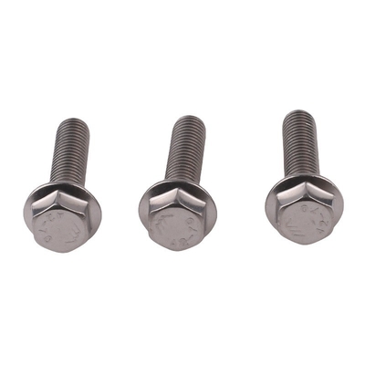 Acero al carbono negro de óxido hexadecimal, tornillo de media hebra DIN6921 de acero inoxidable estándar 4.8 8.8 10.9 12.9 con acabado de zinc