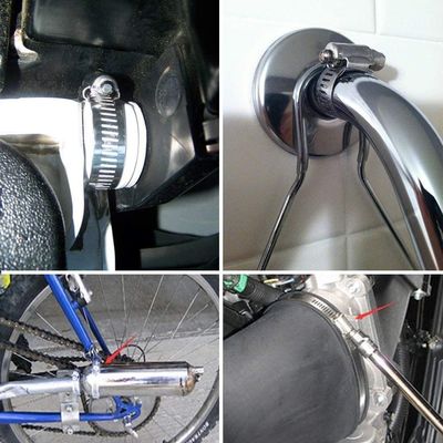 Clampada de manguera de liberación rápida ajustable a medida Bracket 304 de acero inoxidable Clampas de tubería de trabajo pesado para cuidado de la salud Acero al carbono