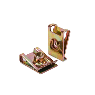 Sistema de medición métrico de acero inoxidable Q312 tipo B tipo M4 M5 M6 M8 U Muesca de clip de primavera para la placa de hojas Muesca de primavera