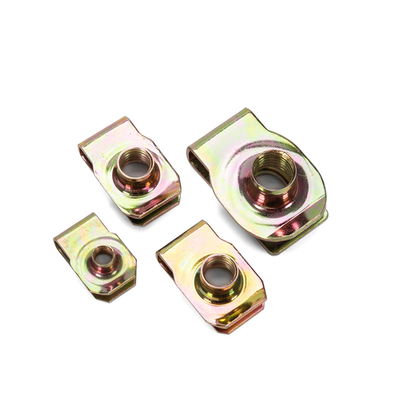 Sistema de medición métrico de nuez de precisión M4 M6 M8 M10 U Nuez de clip de resorte para automóviles