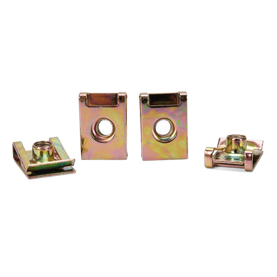 Sistema de medición métrico de nuez de precisión M4 M6 M8 M10 U Nuez de clip de resorte para automóviles