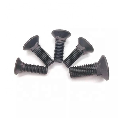Calidad de sliver 8.8 10.9 Cerrojo Din 603 607 605 ASME m8 m14 m16 Cerrojo y nuez Cuadrado Cuello hongo Cabeza redonda Cerrojo de carrocería