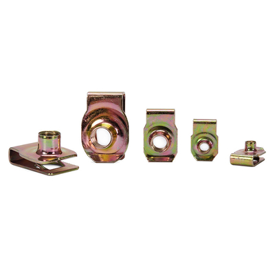 Gas de petróleo M4-M10 U Nueces de velocidad Clip Fijación 304 acero inoxidable en forma de U Clip Noche de chimenea para motocicletas y automóviles Durable