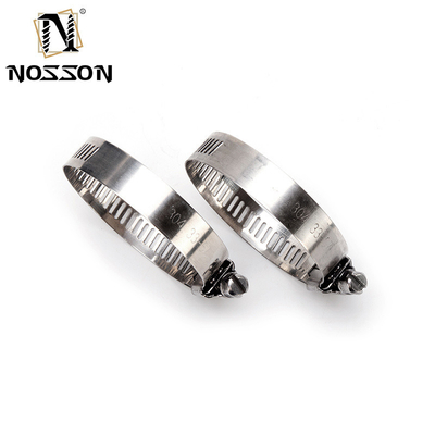 Clampada de accionamiento de gusano universal de tornillo de pulgar de acero inoxidable métrico para tuberías y mangueras no estándar en aplicaciones de atención médica