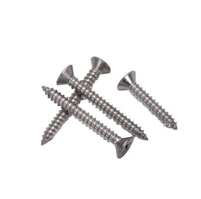 Corazón de truss de Phillips con recubrimiento de zinc Tornos de auto-aplazamiento estándar DIN para muebles de madera