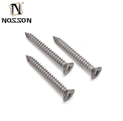 Corazón de truss de Phillips con recubrimiento de zinc Tornos de auto-aplazamiento estándar DIN para muebles de madera