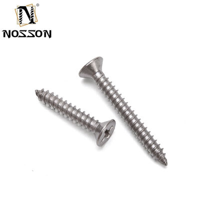 Corazón de truss de Phillips con recubrimiento de zinc Tornos de auto-aplazamiento estándar DIN para muebles de madera