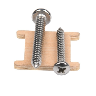 Sistema métrico de medición ZINCO PLATADO acero inoxidable 304 tornillos de autoapertura con resistencia a la corrosión y diseño duradero