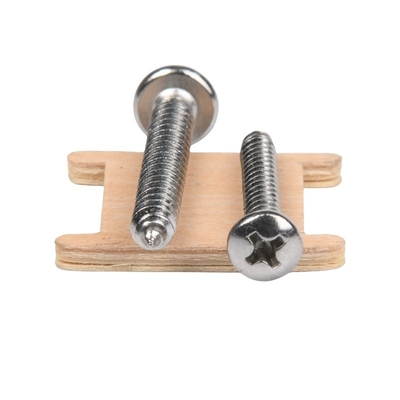 Sistema métrico de medición ZINCO PLATADO acero inoxidable 304 tornillos de autoapertura con resistencia a la corrosión y diseño duradero