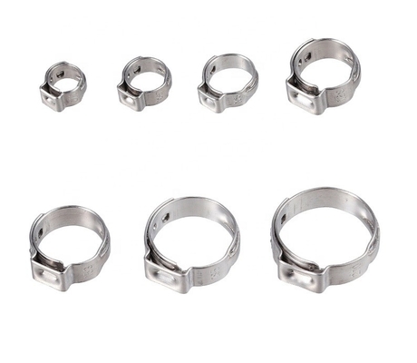 Clampada de oreja única de acero inoxidable 304 para la industria general de -Proveído soporte personalizado OEM Muestra de stock