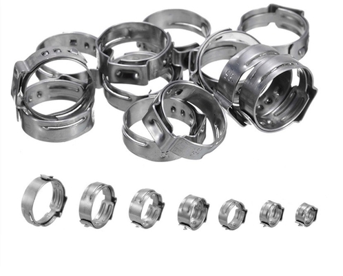 Clampada de oreja única de acero inoxidable 304 para la industria general de -Proveído soporte personalizado OEM Muestra de stock
