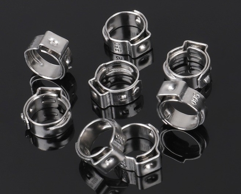 Clampada de oreja única de acero inoxidable 304 para la industria general de -Proveído soporte personalizado OEM Muestra de stock