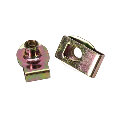 Hexagonal cabeza de acero inoxidable de resorte U-noca de clip de la tuerca para el sujetamiento M4-M10