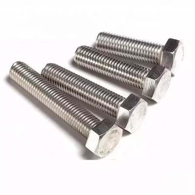 Sistema de medición métrico M6-M36 M10 Lavadora de nueces de tornillo hexadecimal negro DIN933 8.8 12.9 Grado BLUE DYED Finish para la fabricación