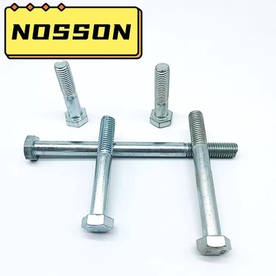 Sistema de medición métrico M6-M36 M10 Lavadora de nueces de tornillo hexadecimal negro DIN933 8.8 12.9 Grado BLUE DYED Finish para la fabricación