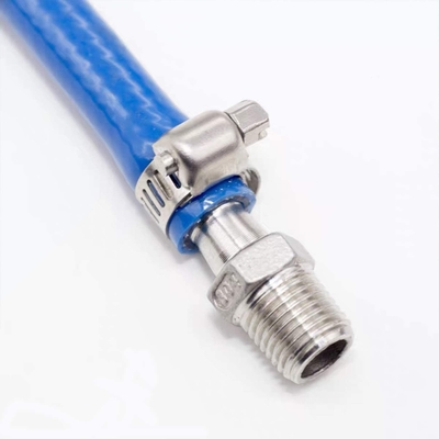 Clampas de propulsión de gusano de uso general para manguera y tubo firmes de rango ajustable 118-140 mm Sistema de medición métrico