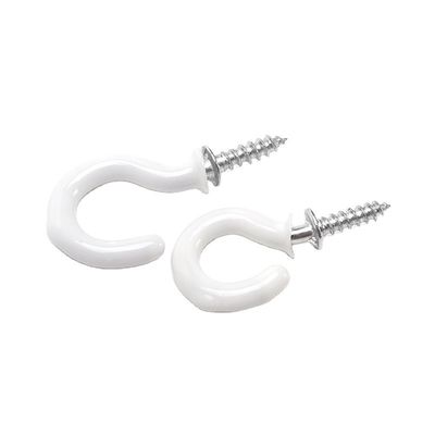 Sistema de medición JIS estándar INCH ganchos de tornillo de copa de acero con una durabilidad larga