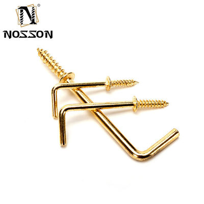 Sistema de medición JIS estándar INCH ganchos de tornillo de copa de acero con una durabilidad larga