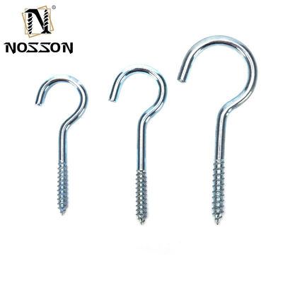 Sistema de medición JIS estándar INCH ganchos de tornillo de copa de acero con una durabilidad larga